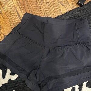 Black lululemon shorts